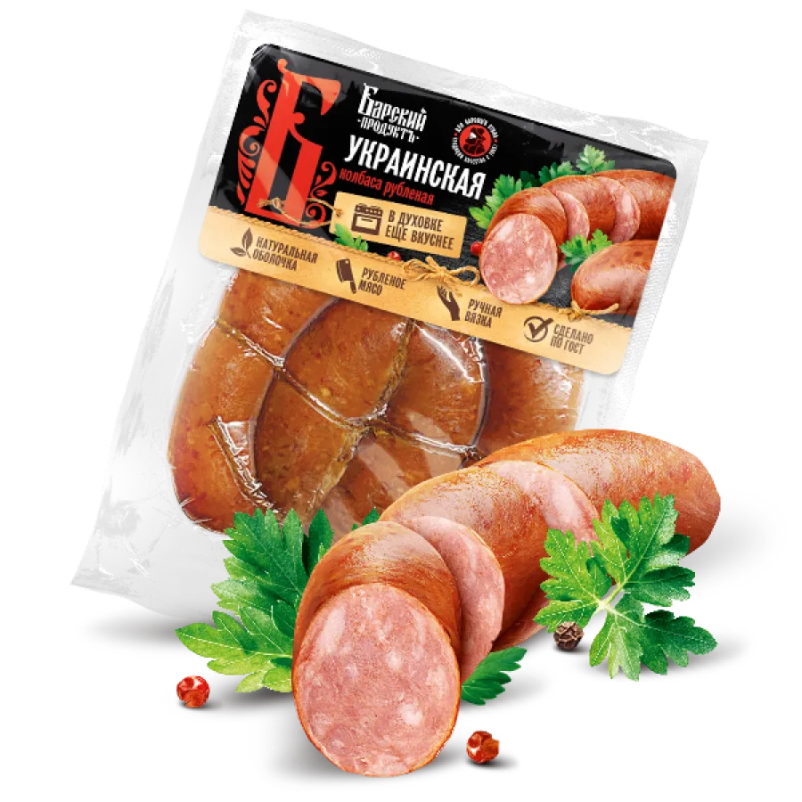 Колбасная продукция оптом от производителя по низким ценам | Барский ...